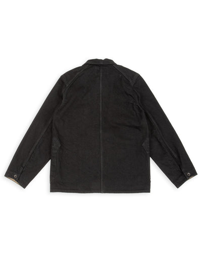 Black Sign Denim Delta Jacket - 15 oz Black Denim - Standard & Strange
