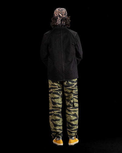 Black Sign Denim Delta Jacket - 15 oz Black Denim - Standard & Strange