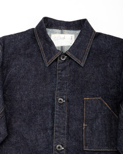 Black Sign Denim Delta Jacket - Dark Indigo - Standard & Strange
