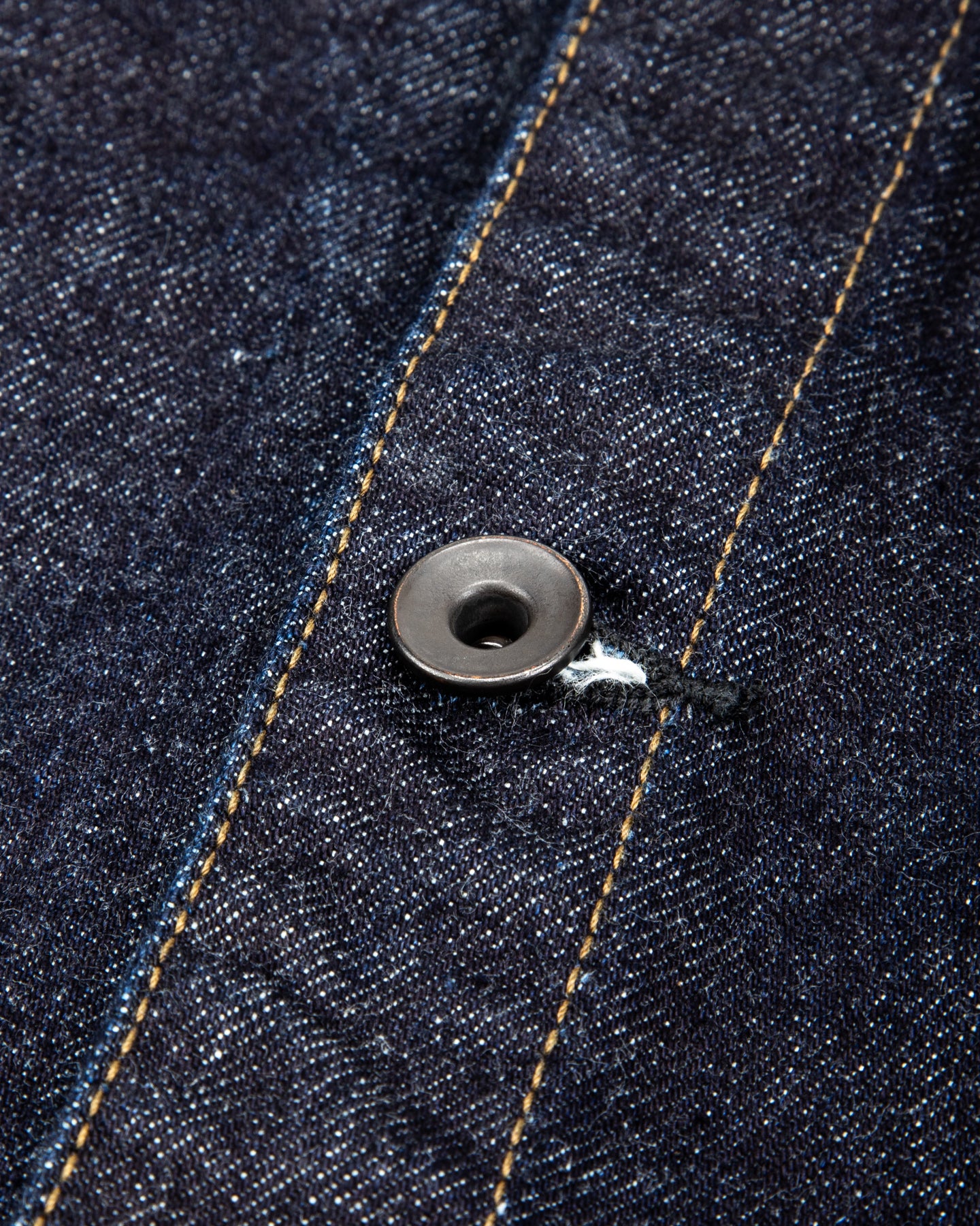Black Sign Denim Delta Jacket - Dark Indigo - Standard & Strange