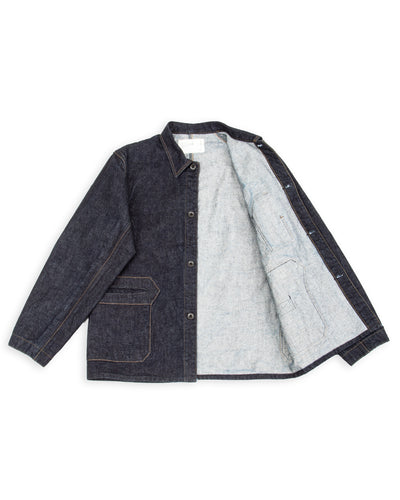 Black Sign Denim Delta Jacket - Dark Indigo - Standard & Strange