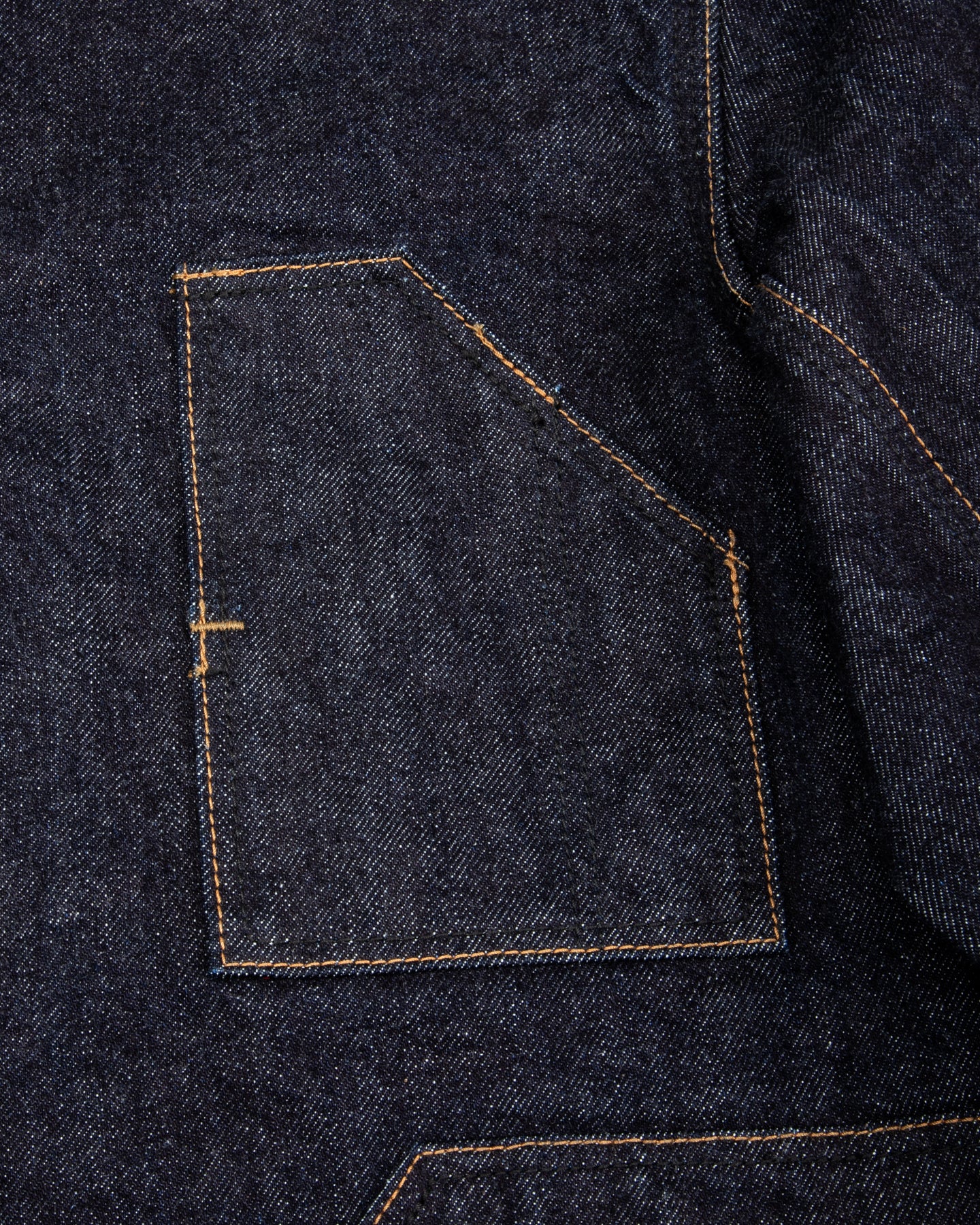 Black Sign Denim Delta Jacket - Dark Indigo - Standard & Strange