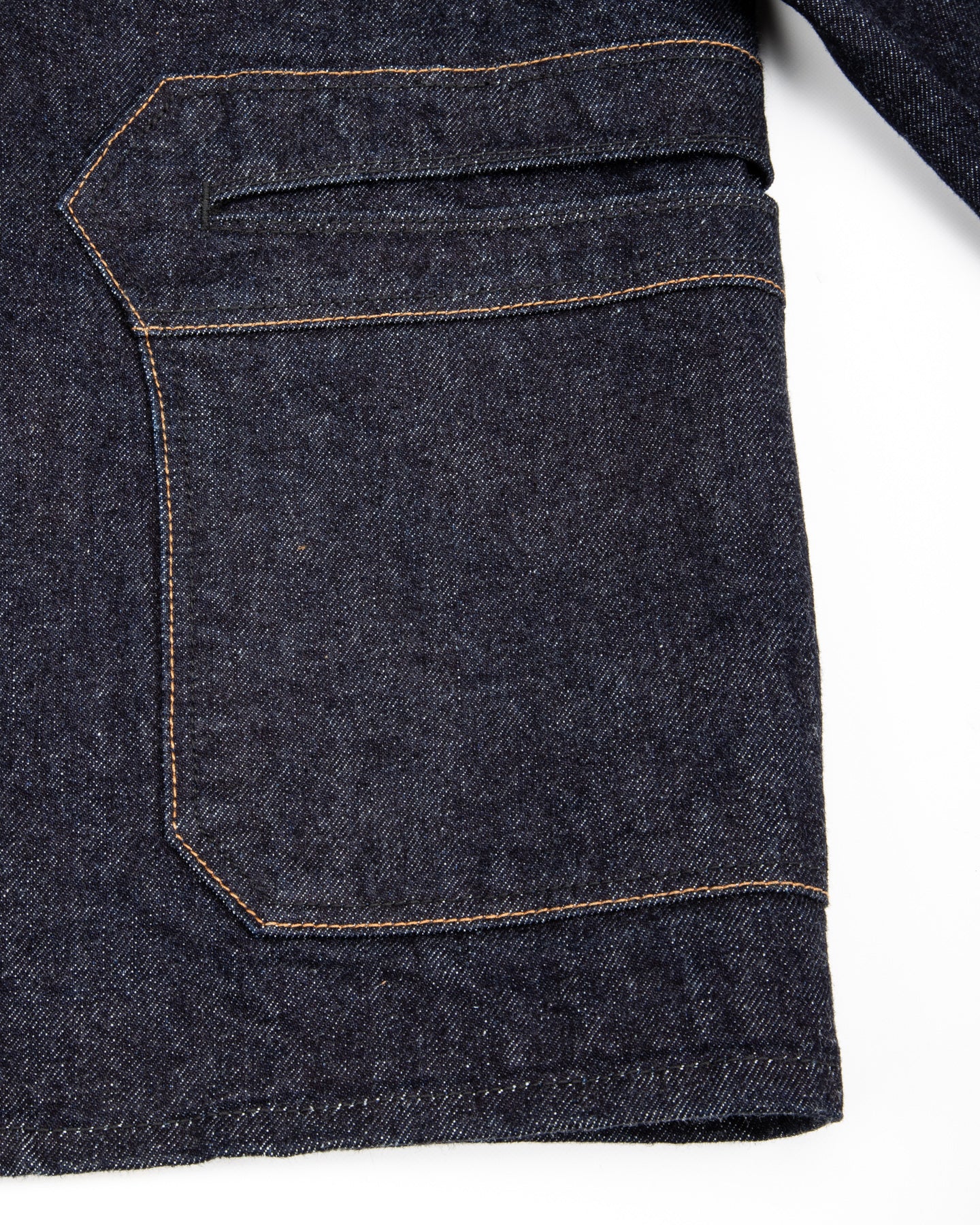 Black Sign Denim Delta Jacket - Dark Indigo - Standard & Strange