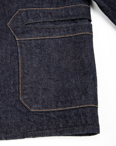 Black Sign Denim Delta Jacket - Dark Indigo - Standard & Strange