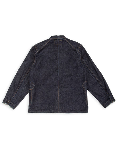 Black Sign Denim Delta Jacket - Dark Indigo - Standard & Strange