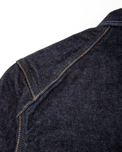 Black Sign Denim Delta Jacket - Dark Indigo - Standard & Strange