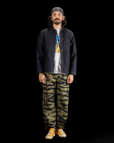 Black Sign Denim Delta Jacket - Dark Indigo - Standard & Strange