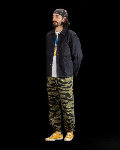 Black Sign Denim Delta Jacket - Dark Indigo - Standard & Strange
