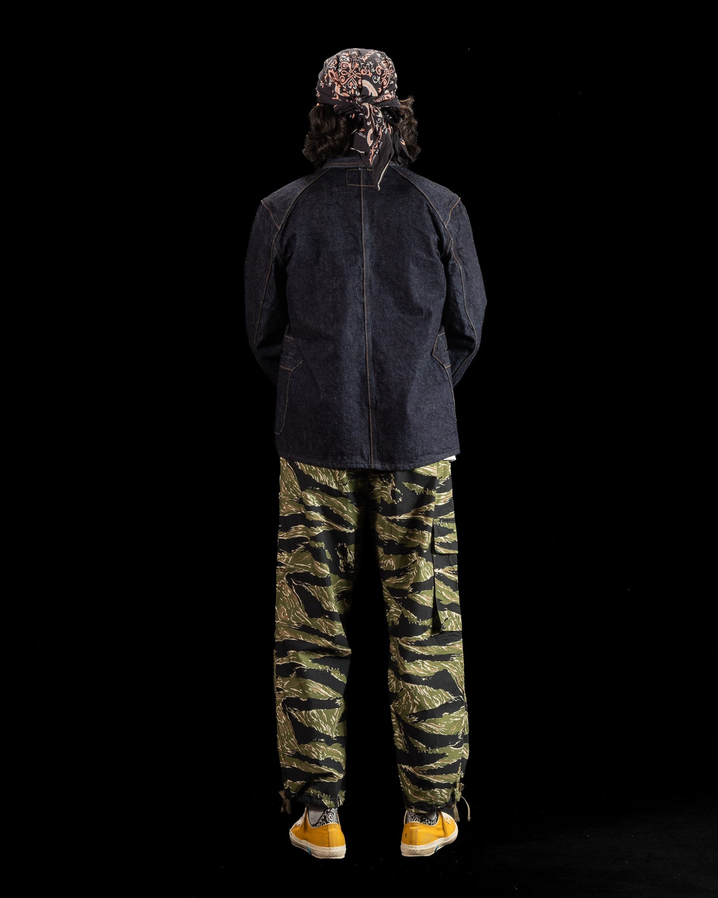 Black Sign Denim Delta Jacket - Dark Indigo - Standard & Strange