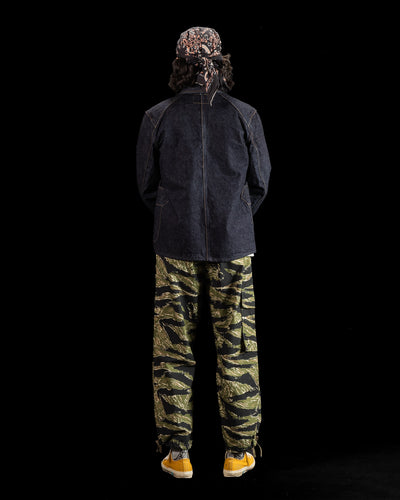 Black Sign Denim Delta Jacket - Dark Indigo - Standard & Strange