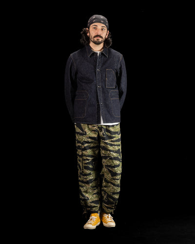 Black Sign Denim Delta Jacket - Dark Indigo - Standard & Strange