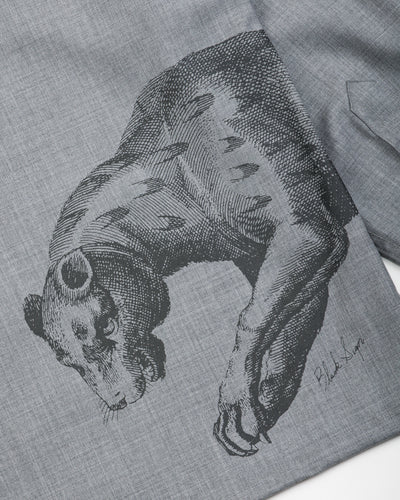 Black Sign Jonston Shirts "Lynx" - Smoke Gray - Standard & Strange