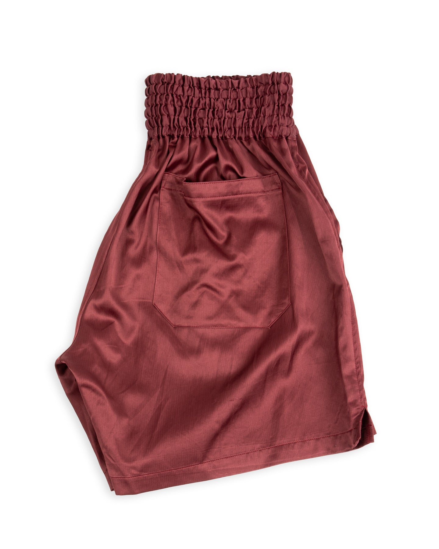 Black Sign Main Match Boxing Shorts with Skull - Blood Red - Standard & Strange
