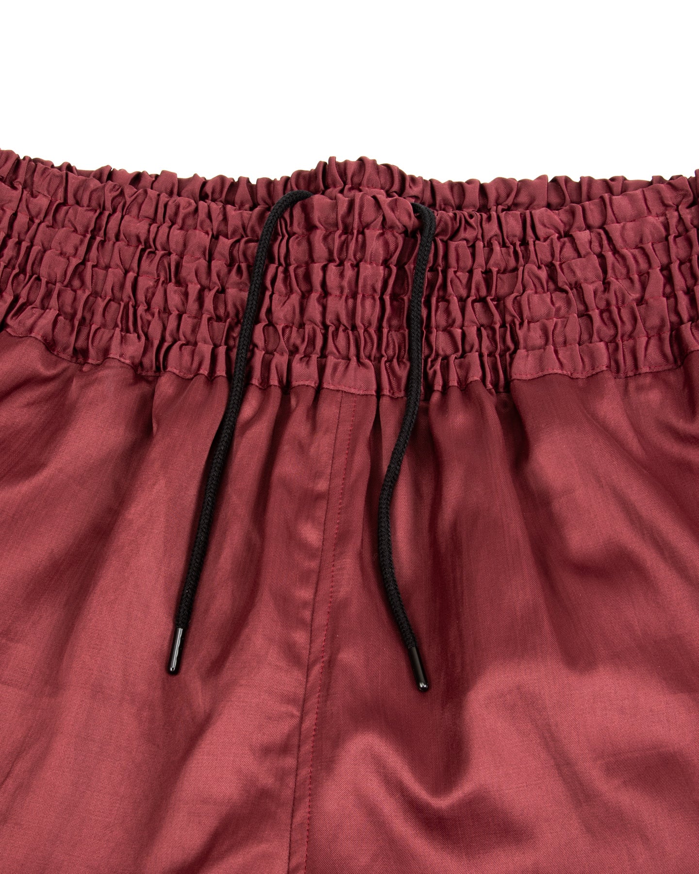 Black Sign Main Match Boxing Shorts with Skull - Blood Red - Standard & Strange
