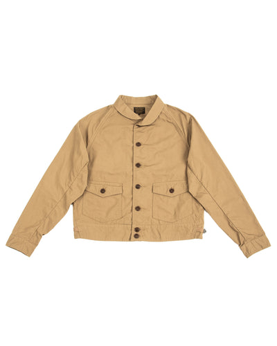 Black Sign Military Ripstop Civilian Cossack Jacket - Dust Beige - Standard & Strange