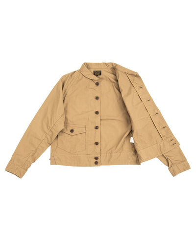 Black Sign Military Ripstop Civilian Cossack Jacket - Dust Beige - Standard & Strange