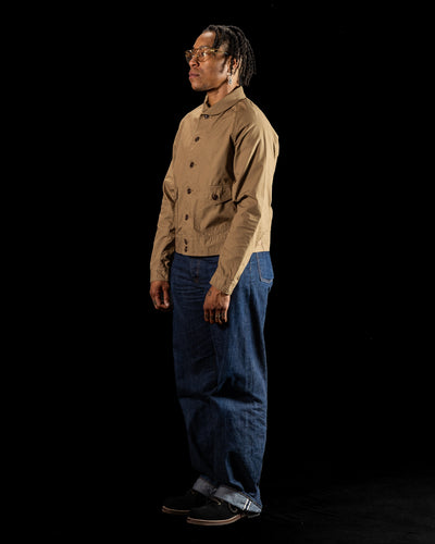Black Sign Military Ripstop Civilian Cossack Jacket - Dust Beige - Standard & Strange