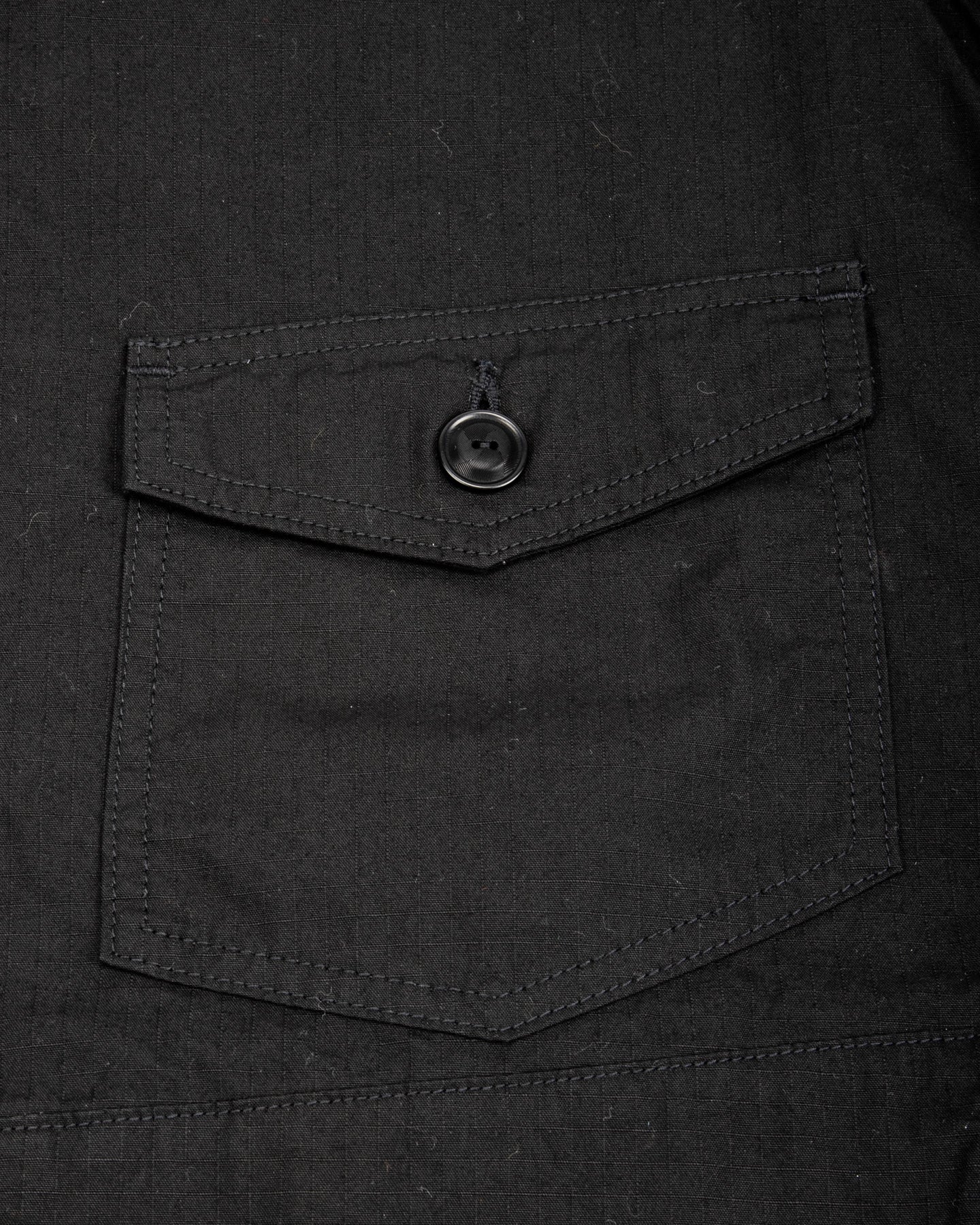 Black Sign Military Ripstop Civilian Cossack Jacket - Surprise Black - Standard & Strange