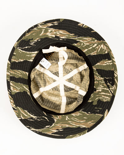 Black Sign Military Ripstop Utility Hat - Field Tiger - Standard & Strange