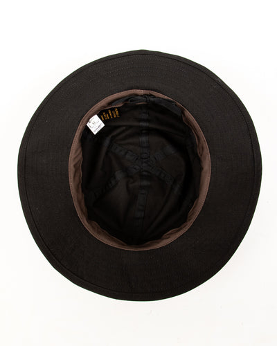 Black Sign Military Ripstop Utility Hat - Surprise Black - Standard & Strange
