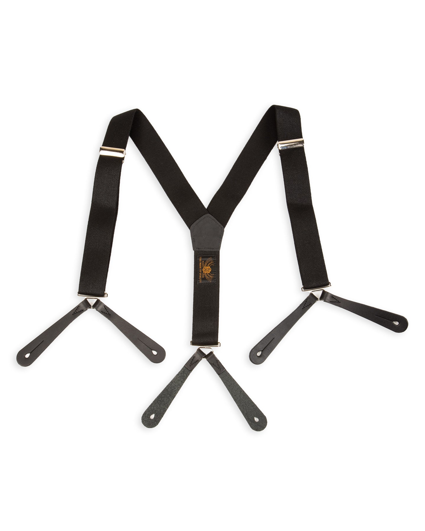 Black Sign Military Suspender - Surprise Black - Standard & Strange