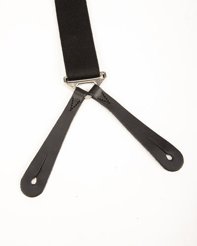 Black Sign Military Suspender - Surprise Black - Standard & Strange