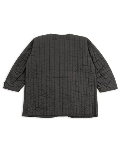 Black Sign Oiled Quilting Liner Jacket - Oiled Black - Standard & Strange
