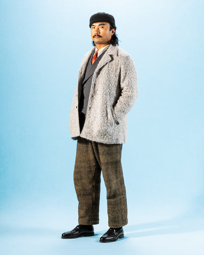 Black Sign Old Man Jacket - Gentle White - Standard & Strange