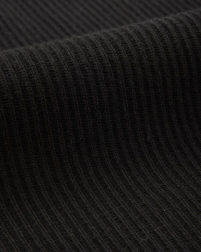 Black Sign Railroad Knit No Sleeve Amish Underwear - Midnight Black - Standard & Strange
