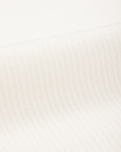 Black Sign Railroad Knit No Sleeve Amish Underwear - Salt White - Standard & Strange
