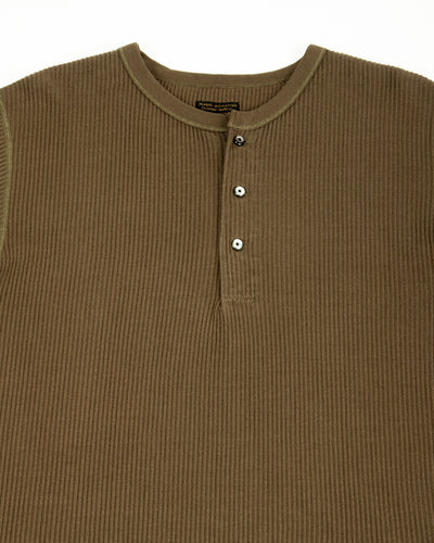 Black Sign Railroad Knit S/S Amish Underwear - Soldier Green - Standard & Strange