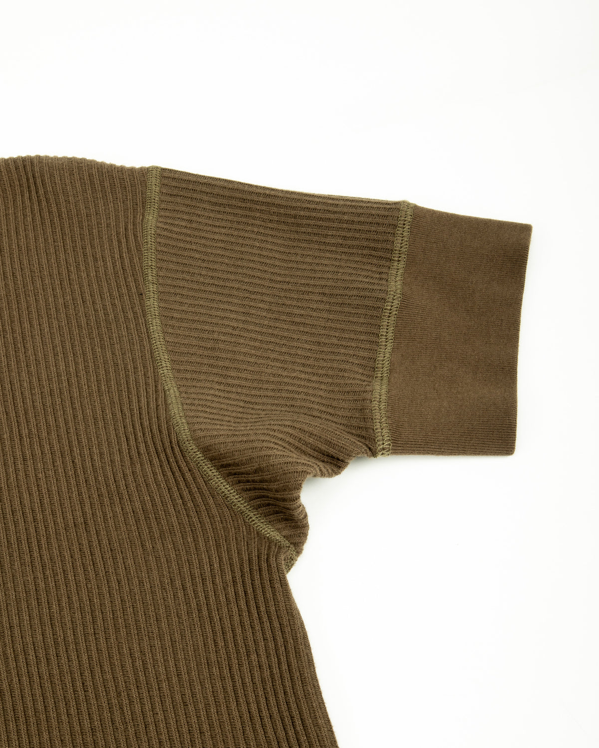 Black Sign Railroad Knit S/S Amish Underwear - Soldier Green - Standard & Strange