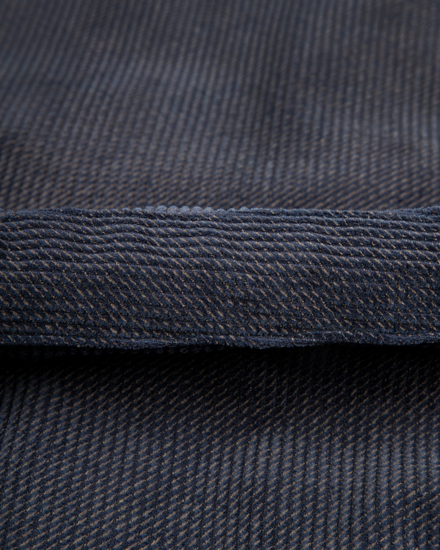 Black Sign Ripple Cord Aim Jacket - Deep Sea Navy - Standard & Strange