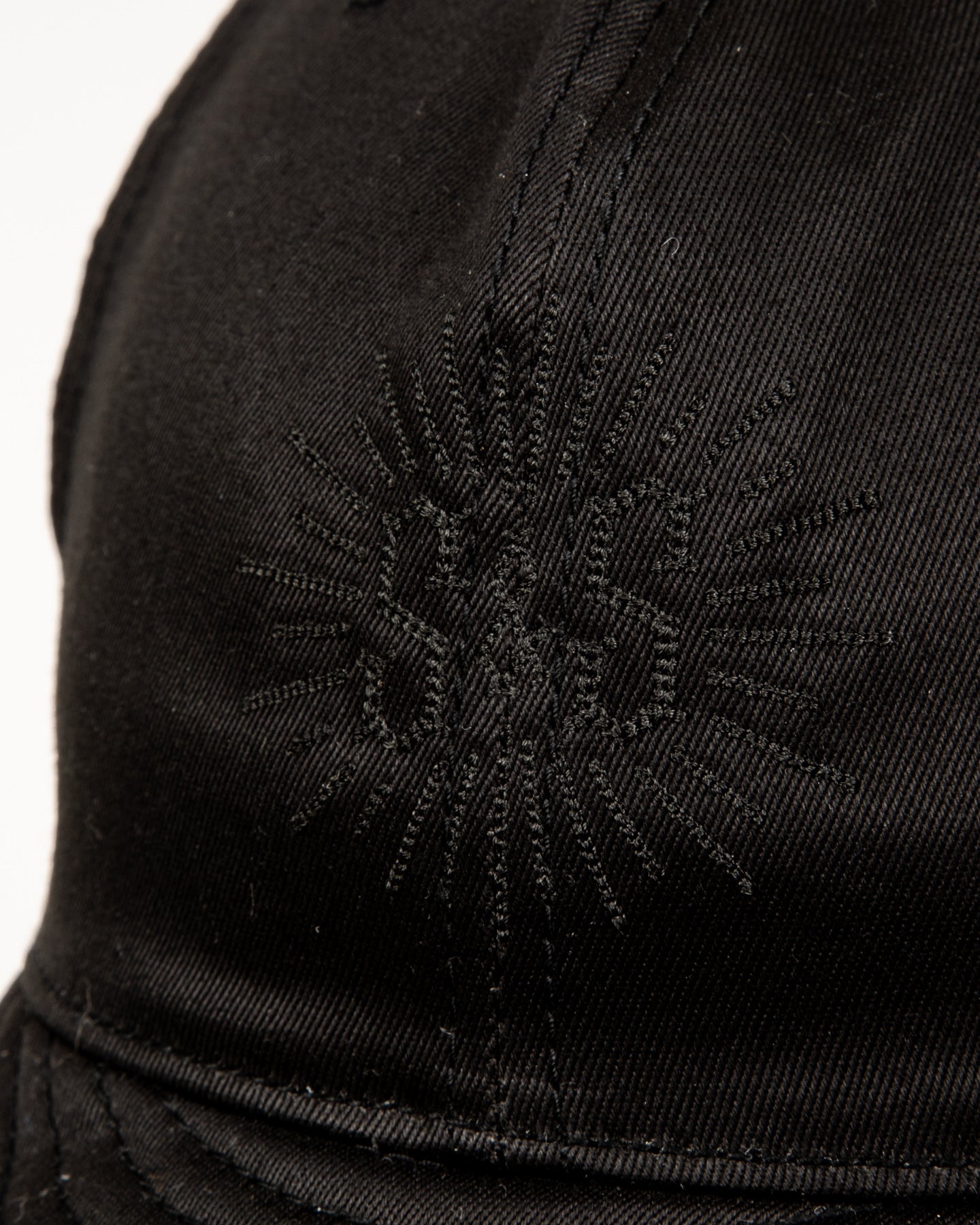 Black Sign Standard & Strange Trucker Cap - Black Chino - Standard & Strange