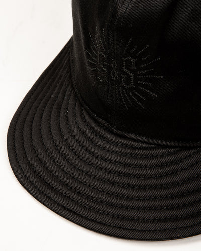 Black Sign Standard & Strange Trucker Cap - Black Chino - Standard & Strange