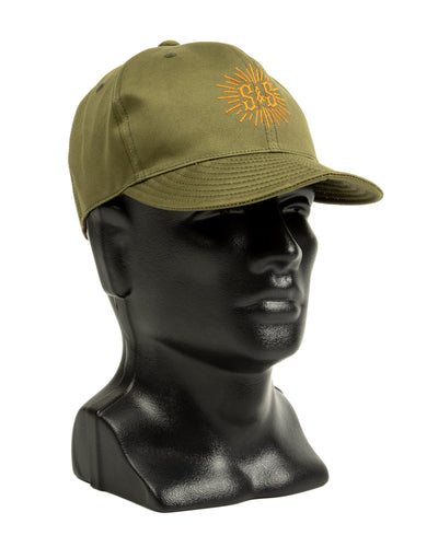 Black Sign Standard & Strange Trucker Cap - Olive Chino - Standard & Strange