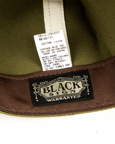 Black Sign Standard & Strange Trucker Cap - Olive Chino - Standard & Strange