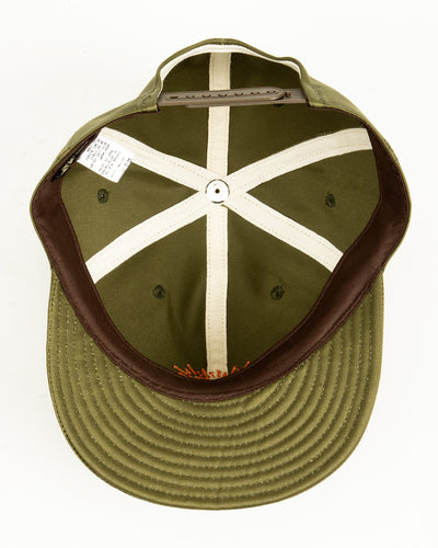Black Sign Standard & Strange Trucker Cap - Olive Chino - Standard & Strange