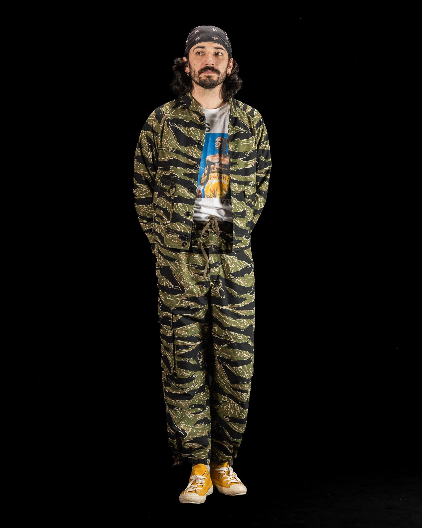 Black Sign Tiger Ripstop Civilian Cossack Jacket - Field Tiger - Standard & Strange