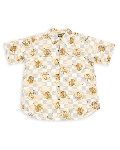 Black Sign "Wind God Thunder God" Geronimo Shirt - Salt White - Standard & Strange