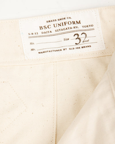 Clinch Boots BSC Uniform Split Jumpsuit Pants - Off White - Standard & Strange