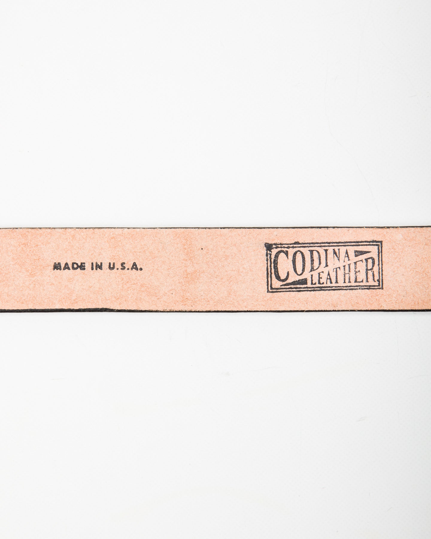 Codina Leather California Poppy Three Piece Belt - Black - Standard & Strange