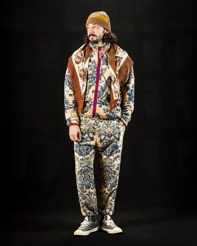 Kapital DAMASK Fleece EASY Pants - Beige - Standard & Strange