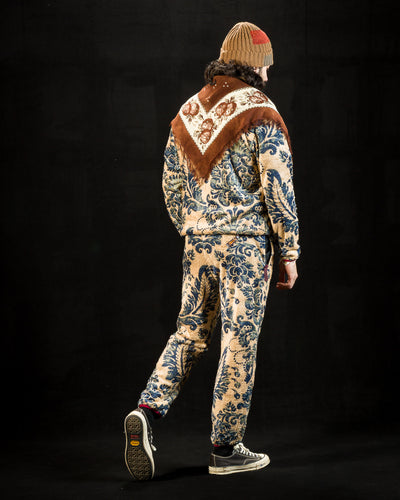 Kapital DAMASK Fleece EASY Pants - Beige - Standard & Strange