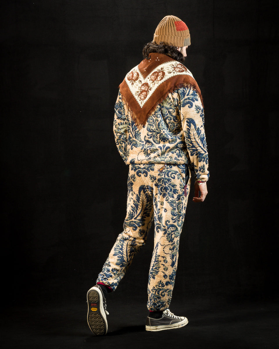 Kapital DAMASK Fleece EASY Pants - Beige - Standard & Strange