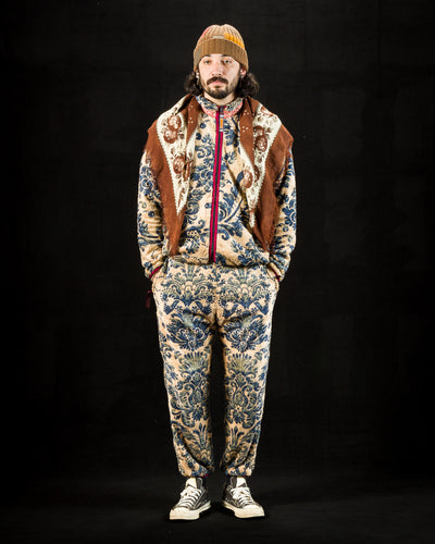 Kapital DAMASK Fleece ZIP Blouson - Beige - Standard & Strange