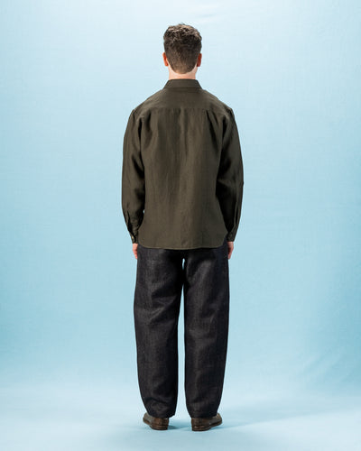 De Bonne Facture Two Pocket Overshirt - Arabica Belgian Linen - Standard & Strange