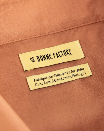 De Bonne Facture Artist Shirt - Rosewood Cotton - Standard & Strange