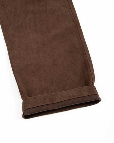 De Bonne Facture Balloon Trousers - Bark Brown Heavy Cotton Drill - Standard & Strange