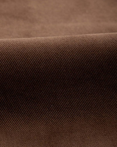 De Bonne Facture Balloon Trousers - Bark Brown Heavy Cotton Drill - Standard & Strange
